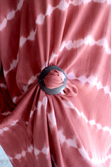 Long Kaftan in Sienna Tie Dye