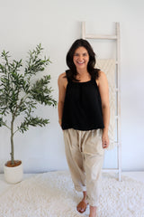 Vienna Top in Black
