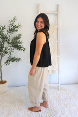 Vienna Top in Black
