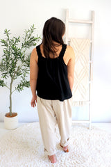 Vienna Top in Black