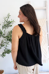 Vienna Top in Black
