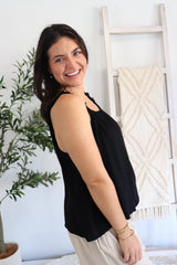 Vienna Top in Black