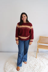 Minnesota Sweater in Berry