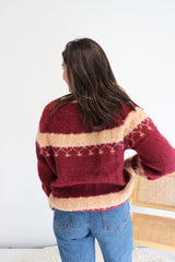 Minnesota Sweater in Berry