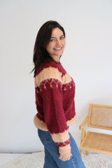 Minnesota Sweater in Berry