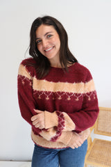 Minnesota Sweater in Berry