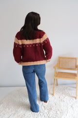 Minnesota Sweater in Berry