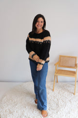Minnesota Sweater in Black
