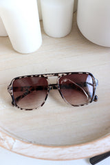 Tortoise Shell Aviator Sunglasses