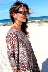 Long Kaftan In Uluru Earth