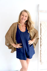 Travel Cardi in Milk Chocolate