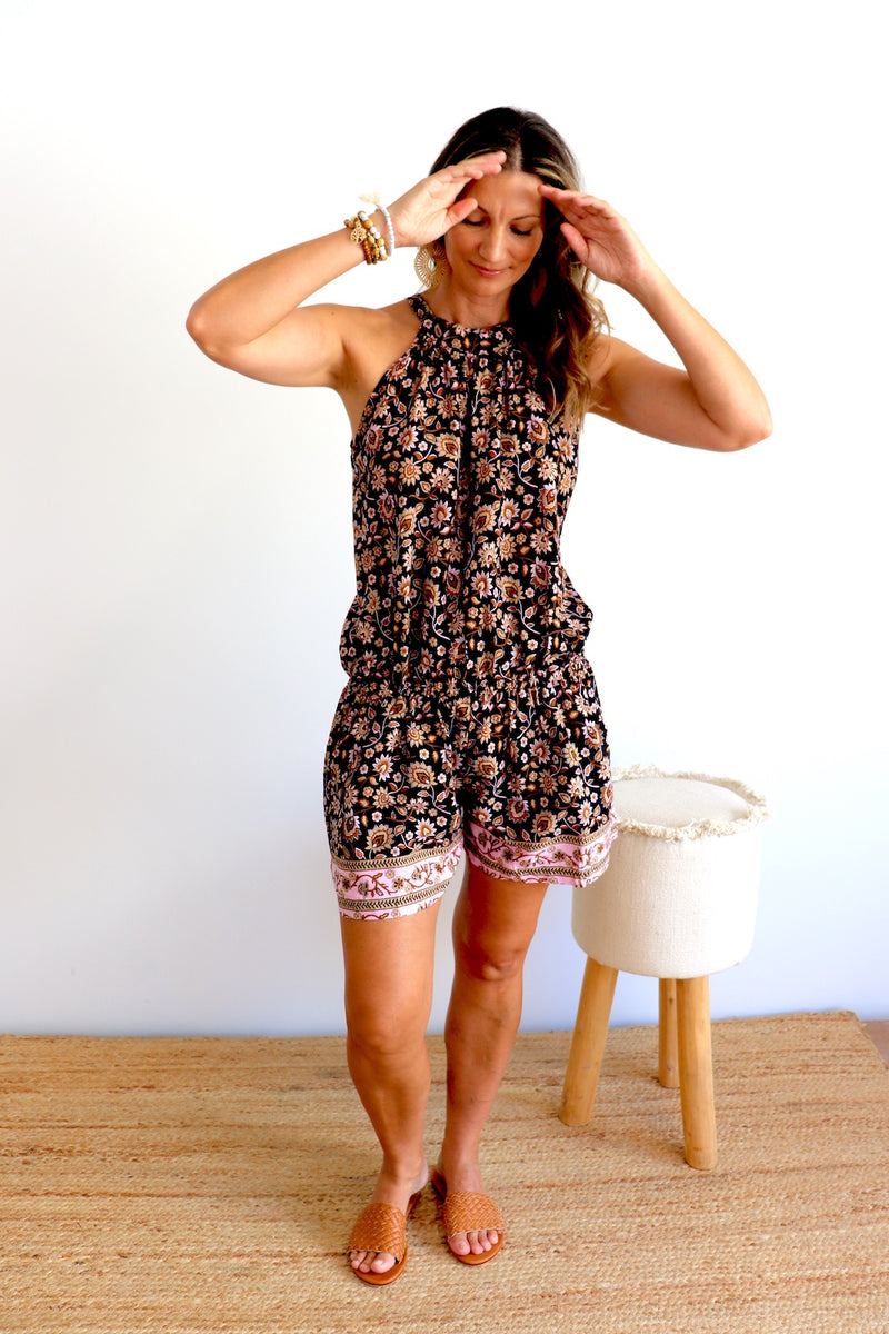 Tahiti Jumpsuit In Perfect Paisley