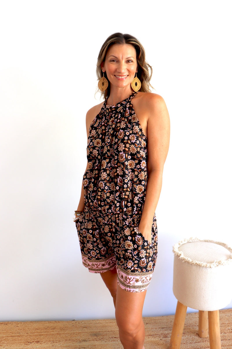 Tahiti Jumpsuit In Perfect Paisley