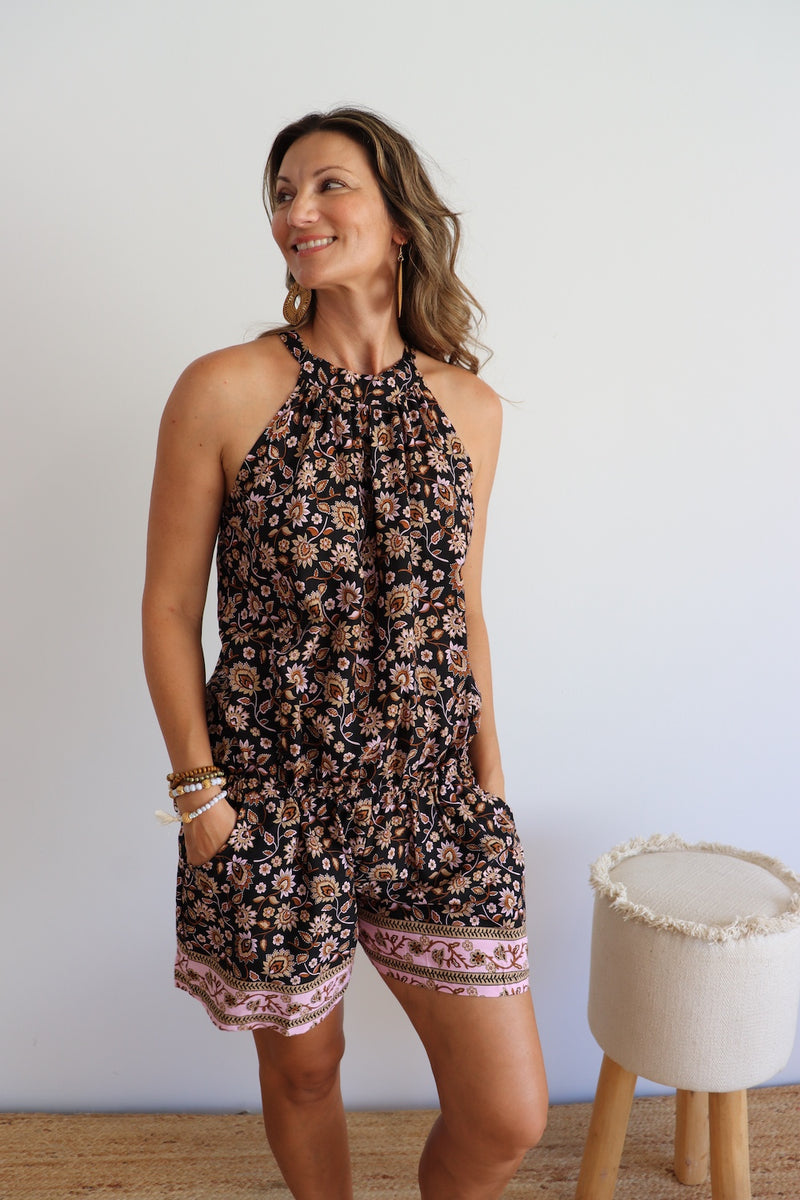 Tahiti Jumpsuit In Perfect Paisley