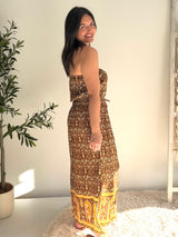 Daytripper Tube Maxi Dress In Temple