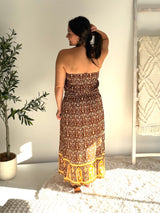 Daytripper Tube Maxi Dress In Temple
