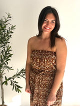 Daytripper Tube Maxi Dress In Temple