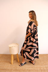 Lux Muu Muu in Emperor Chocolate Black