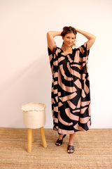 Lux Muu Muu in Emperor Chocolate Black