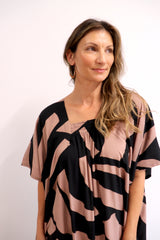 Lux Muu Muu in Emperor Chocolate Black