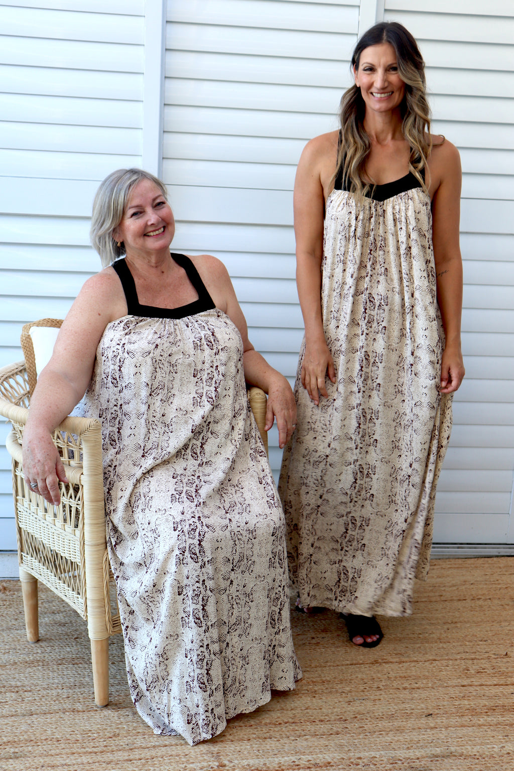 Snakeskin maxi dress plus size clearance