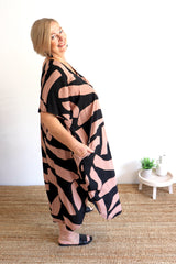 Lux Muu Muu in Emperor Chocolate Black