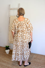 Lux Muu Muu in Artifact Caramel