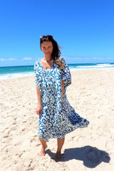 Lux Muu Muu in Artifact Teal