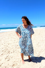 Lux Muu Muu in Artifact Teal