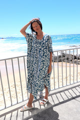 Lux Muu Muu in Artifact Teal