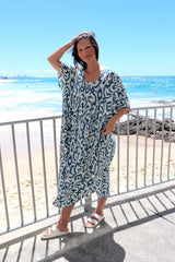 Lux Muu Muu in Artifact Teal