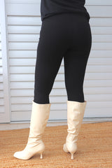 Basic Womens Tights in Black