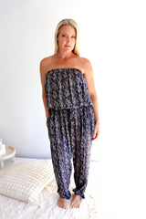 Living It Up Long Jumpsuit In Daintree