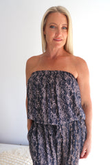 Living It Up Long Jumpsuit In Daintree