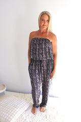 Living It Up Long Jumpsuit In Daintree