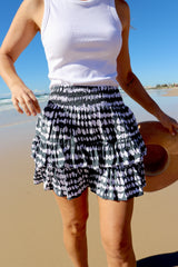 Ripple Effect Mini Skirt in Faith