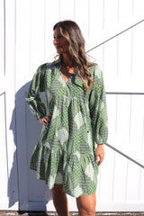 Layla Longsleeve Baby Doll Dress