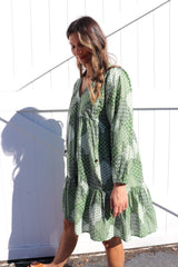 Layla Longsleeve Baby Doll Dress