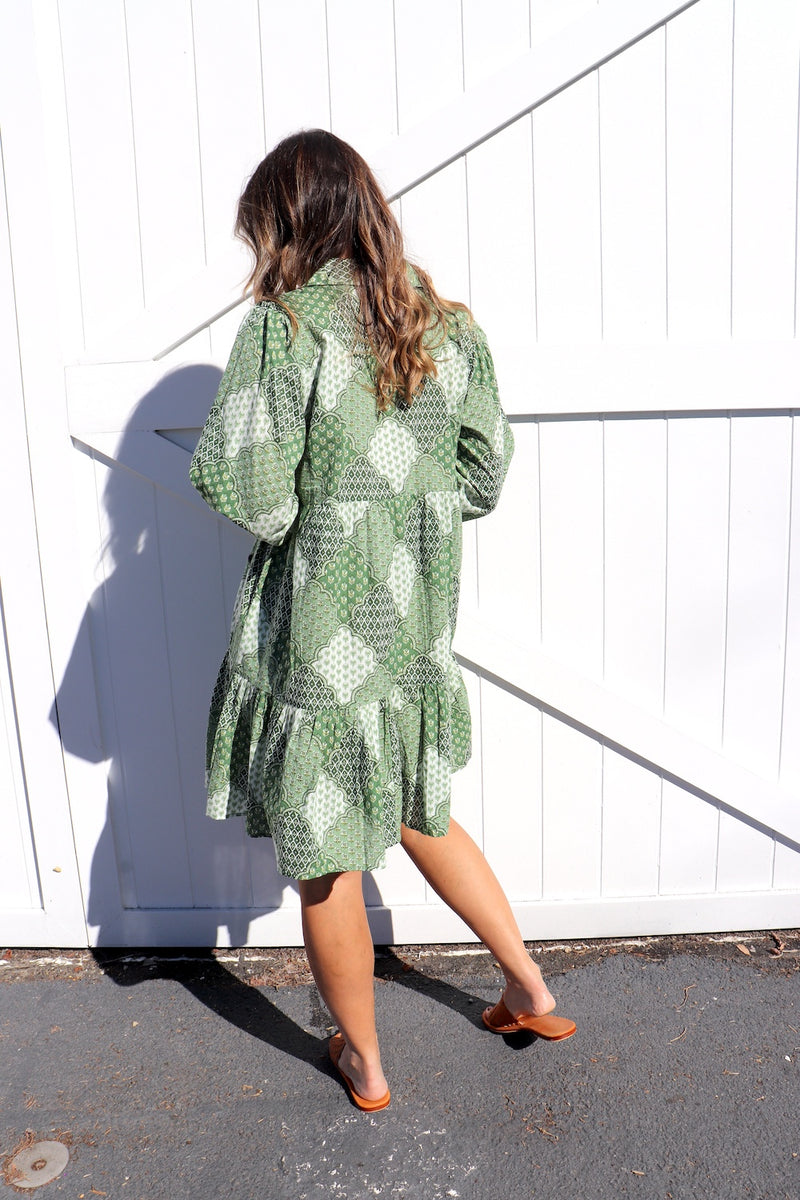 Layla Longsleeve Baby Doll Dress