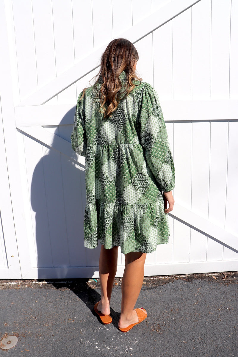 Layla Longsleeve Baby Doll Dress