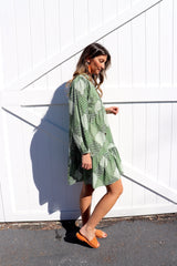 Layla Longsleeve Baby Doll Dress