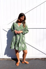 Layla Longsleeve Baby Doll Dress