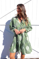 Layla Longsleeve Baby Doll Dress