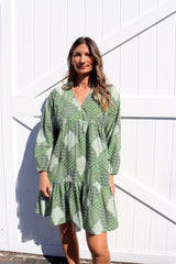 Layla Longsleeve Baby Doll Dress