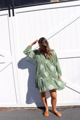 Layla Longsleeve Baby Doll Dress