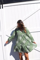 Layla Longsleeve Baby Doll Dress