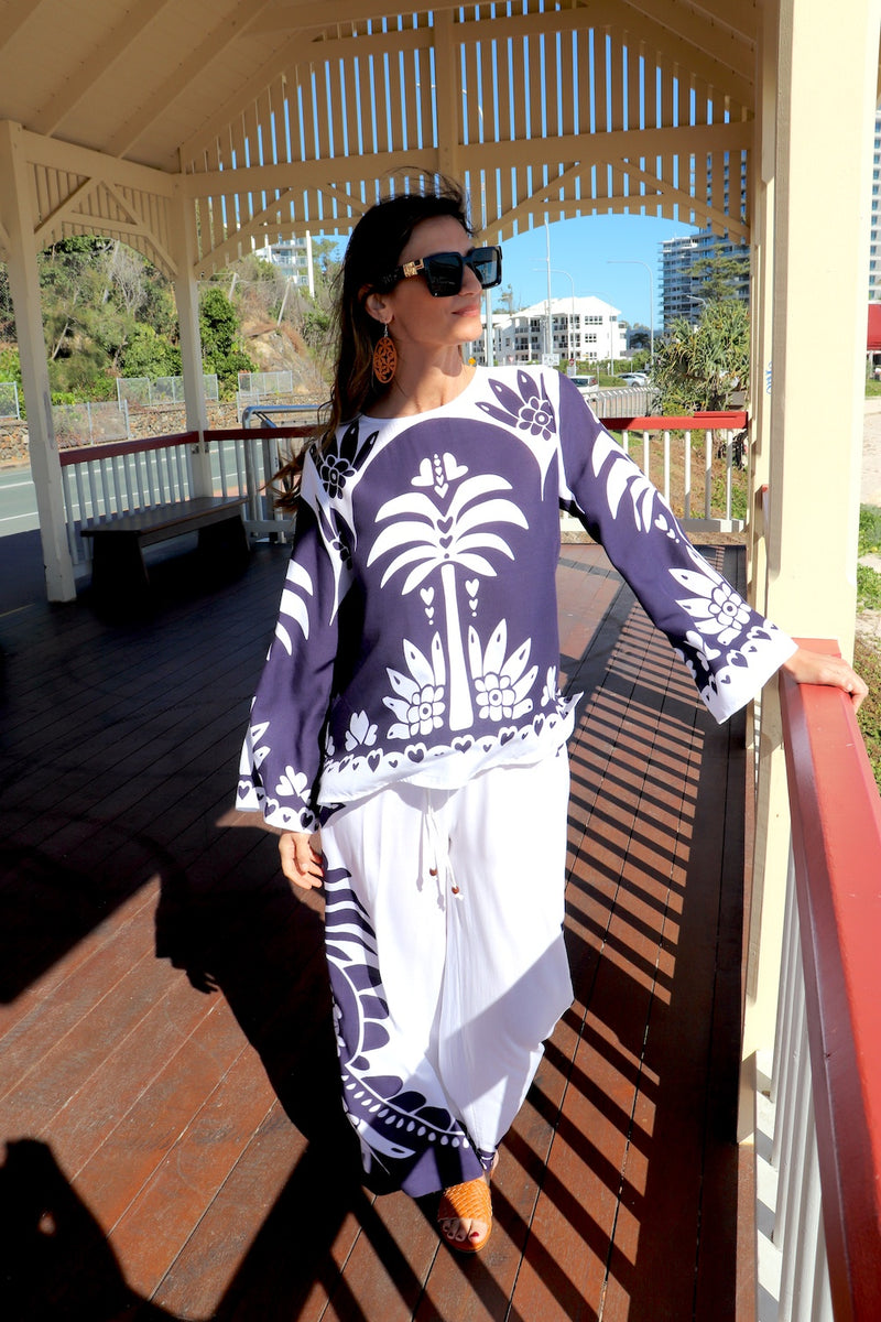 Palms Navy Set