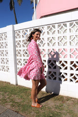 Spiaggia Rosa Baby Doll Dress