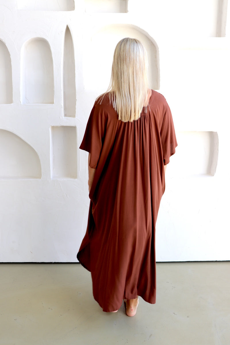 Lux Muu Muu Plain Chocolate