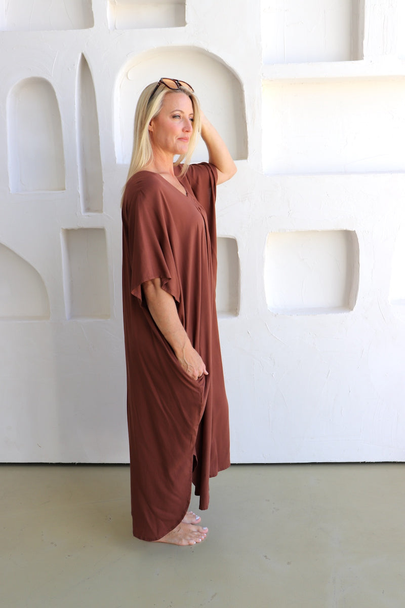 Lux Muu Muu Plain Chocolate